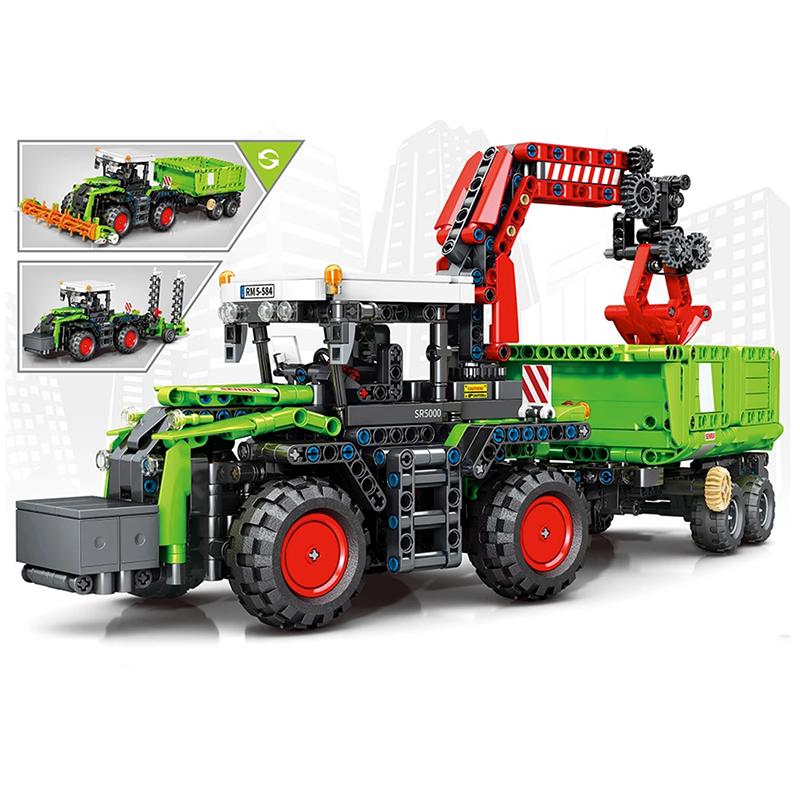 Remote Controlled Harvesting Tractor 1480pcs mySite