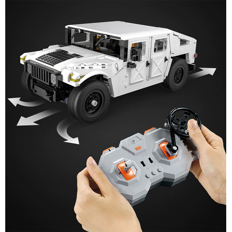 Remote Controlled H1 Humvee 1380pcs mySite