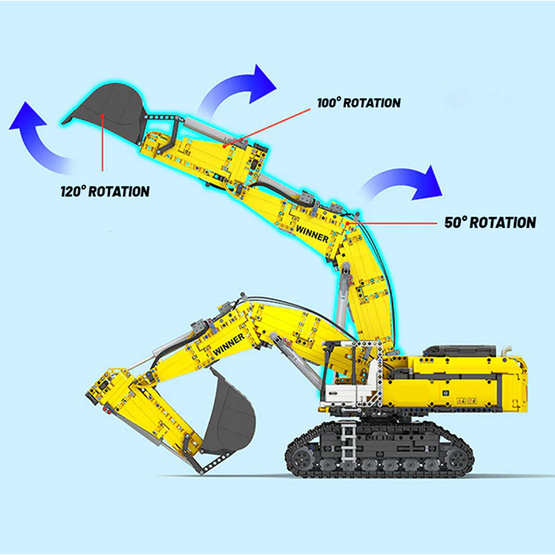 Remote Controlled Excavator 2070pcs mySite