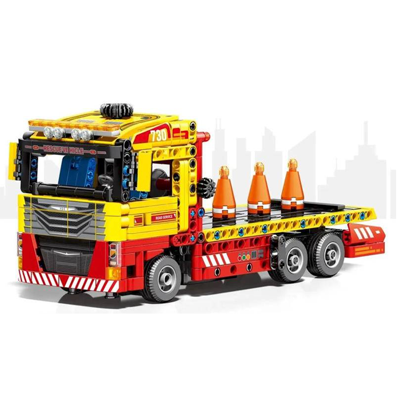 Remote Controlled Flatbed Tow Truck 784pcs mySite