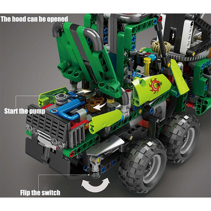 Pneumatic Logging Truck 937pcs mySite