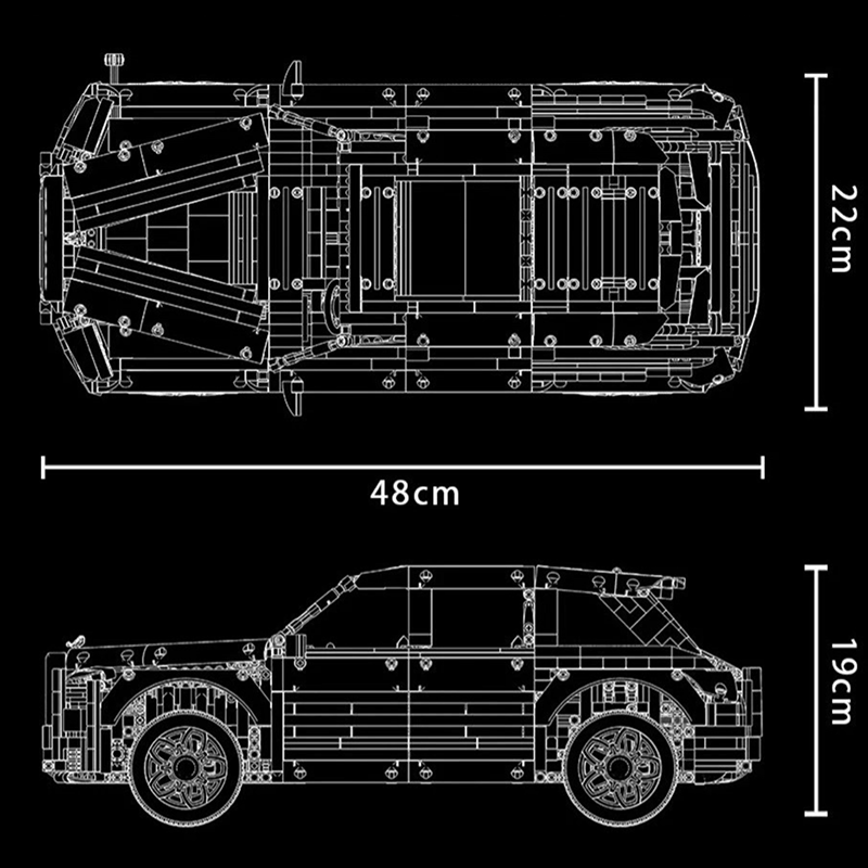 Remote Controlled British Luxury SUV 3161pcs mySite