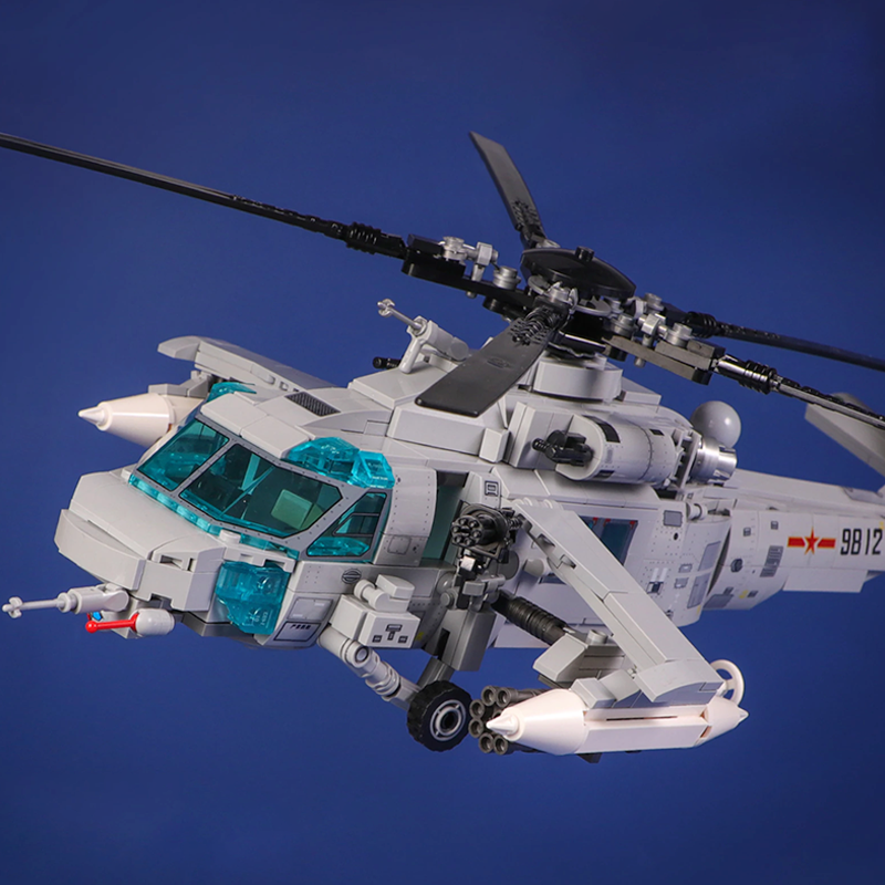 Z-20 Attack Helicopter 934pcs mySite