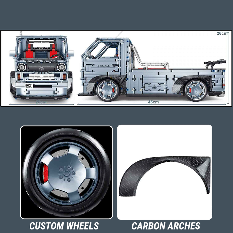 Widebody Japanese Kei Truck 2492pcs mySite