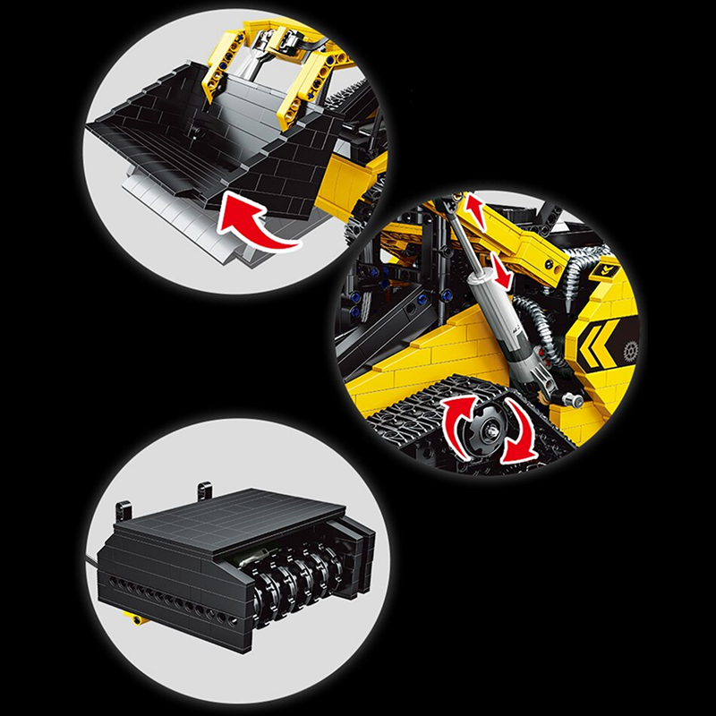 Remote Controlled Compact Track Loader 1800pcs mySite