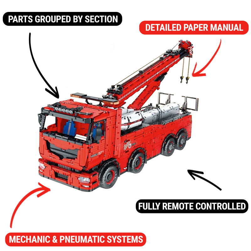 Remote Controlled Tow Truck 10965pcs RBrickstem®