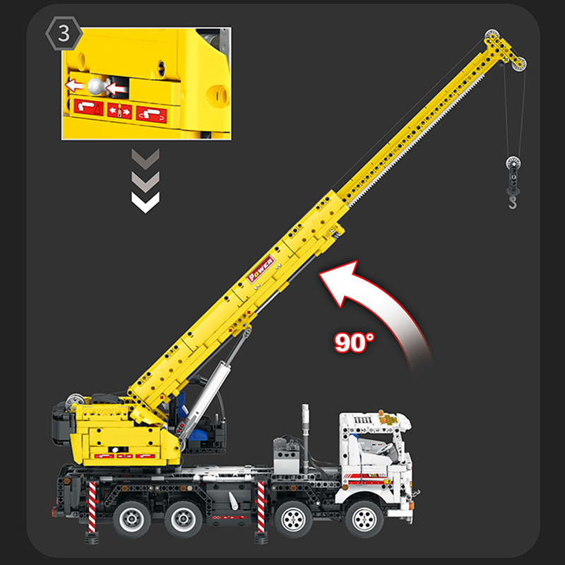 Remote Controlled Crane Truck 2205pcs mySite