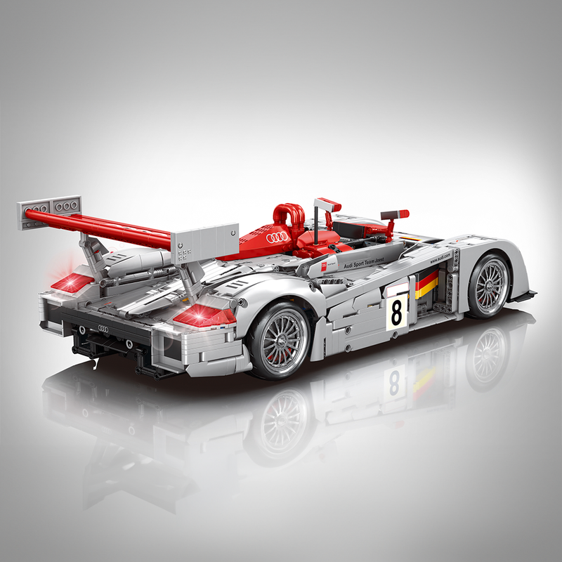 Audi R8 LMP 2000 RC Car 2425pcs - RBrickstem®