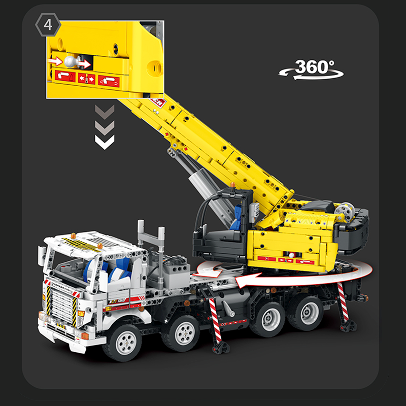 Remote Controlled Crane Truck 2205pcs mySite