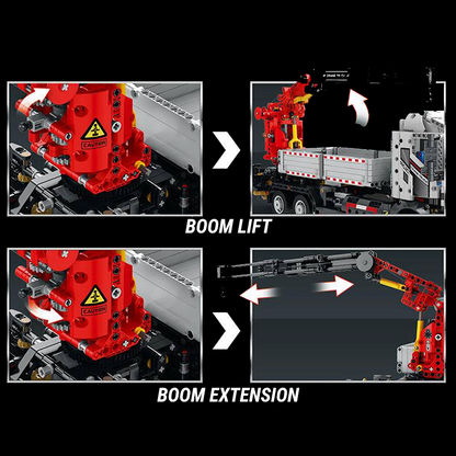 Remote Controlled Crane Truck 2327pcs mySite