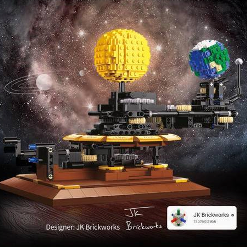 Astrophysics Kinetic Sculpture 864pcs mySite