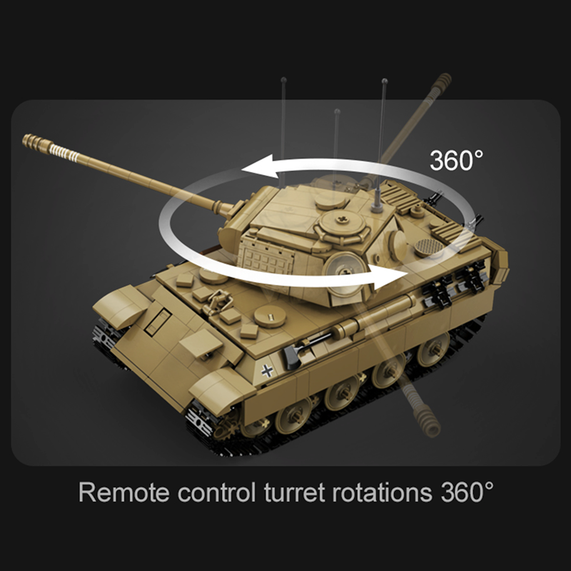 Remote Controlled Panther Tank 906pcs mySite