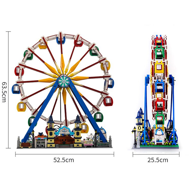 Motorised Ferris Wheel 3835pcs mySite