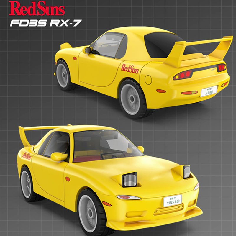 Initial D Car Trio 204pcs mySite