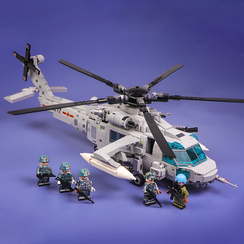 Z-20 Attack Helicopter 934pcs mySite