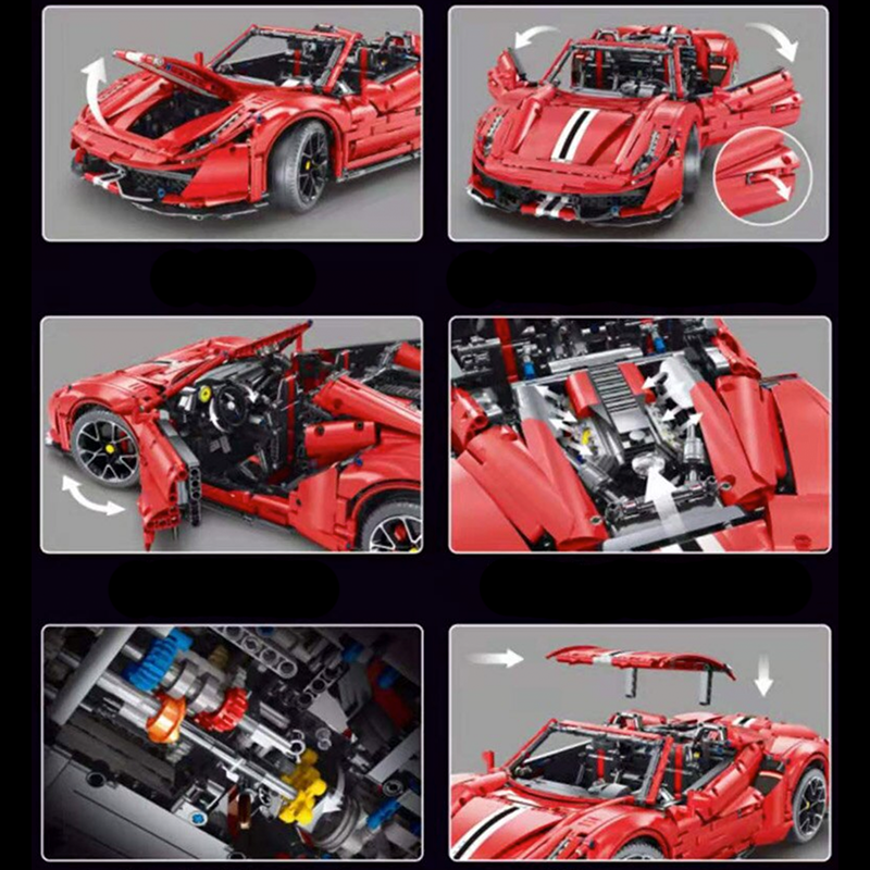 Remote Controlled Convertible Italian Supercar 3607pcs mySite