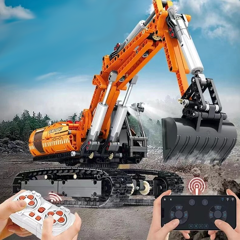 Remote Controlled Excavator 1105pcs mySite