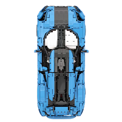 Electric Blue Swedish Hypercar 4401pcs mySite