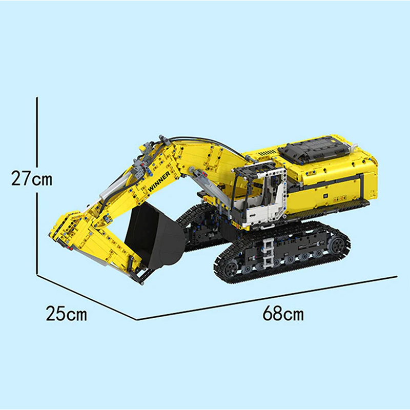 Remote Controlled Excavator 2070pcs mySite