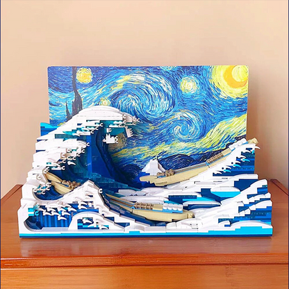 The Great Wave off Kanagawa 1829pcs mySite