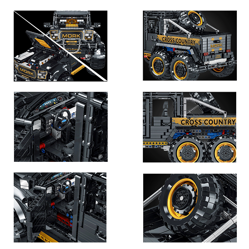 Remote Controlled 6x6 3218pcs mySite