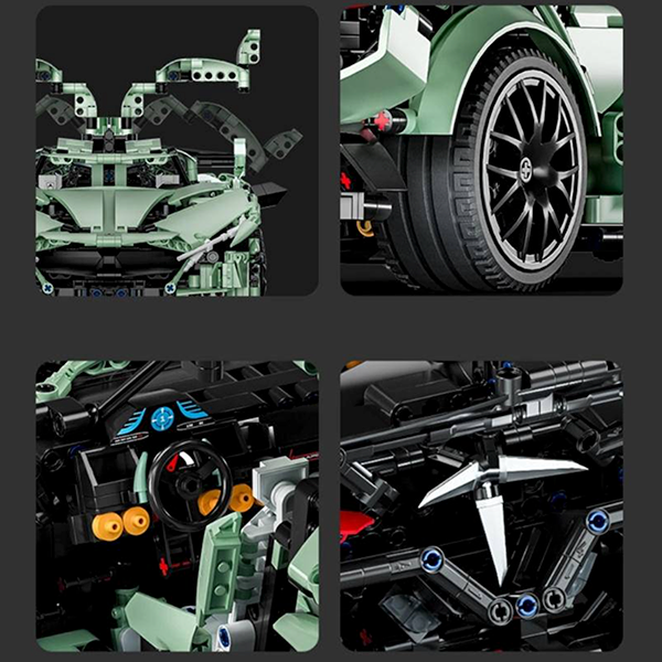 The Intense Emotion Hypercar 2815pcs mySite