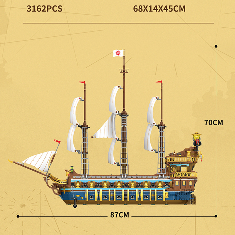 Leader of the Royal Fleet 3162pcs mySite