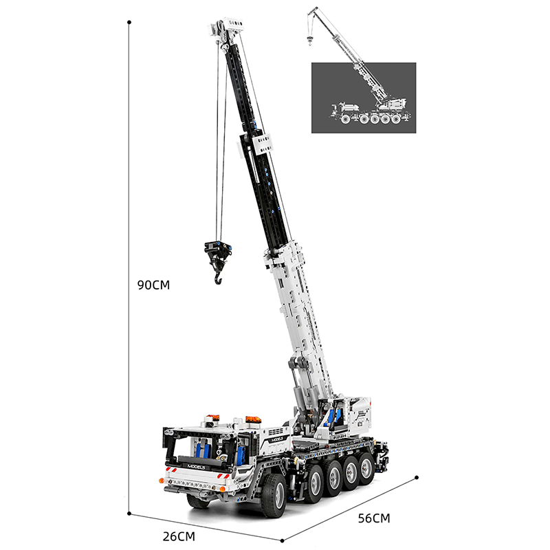 Remote Controlled Crane 2818pcs mySite