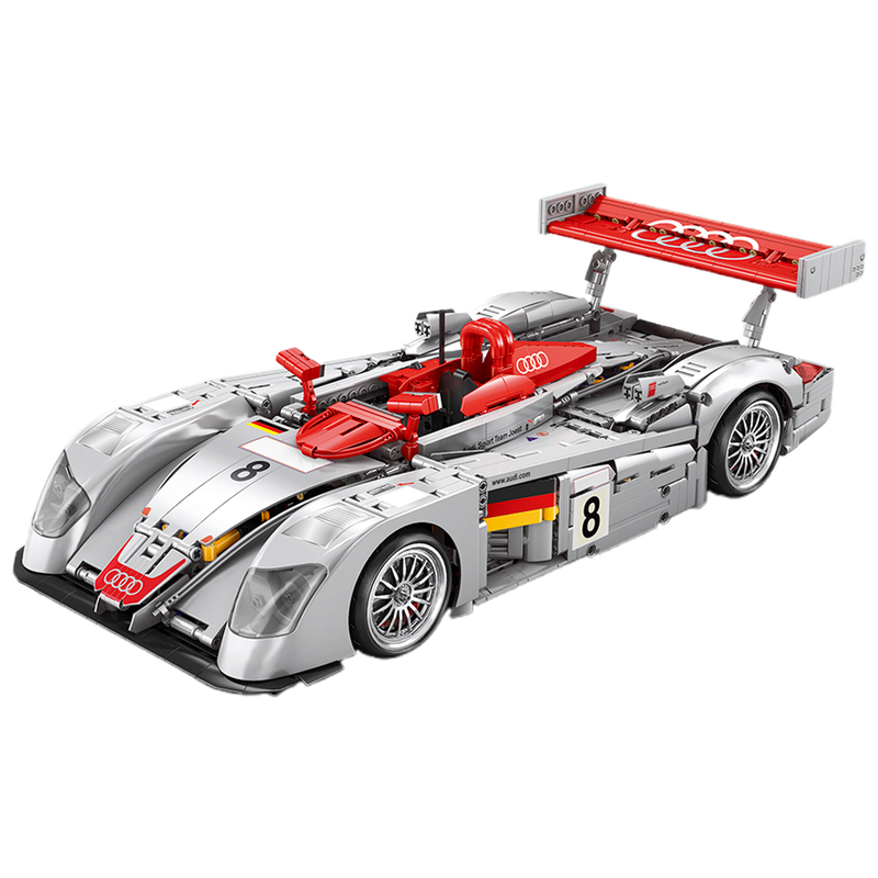 Audi R8 LMP 2000 RC Car 2425pcs - RBrickstem®
