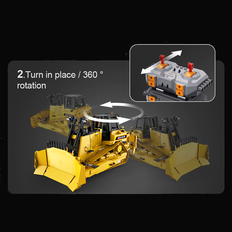 Remote Controlled Goliath Bulldozer 2825pcs mySite