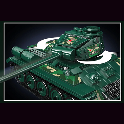 Remote Controlled T-34 Tank 799pcs mySite