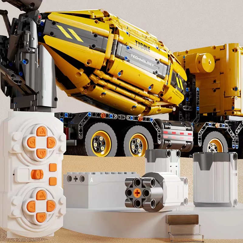 Remote Controlled Cement Mixer 3387pcs mySite