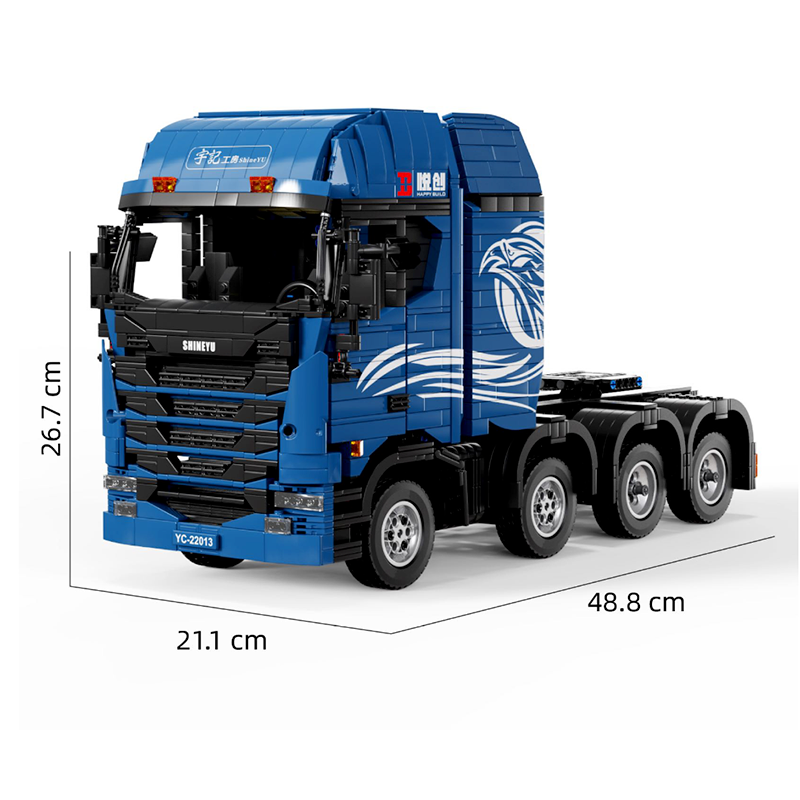 Remote Controlled Truck with Trailer 4458pcs mySite