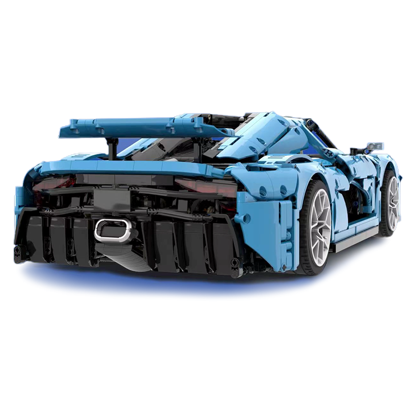 Electric Blue Swedish Hypercar 4401pcs mySite