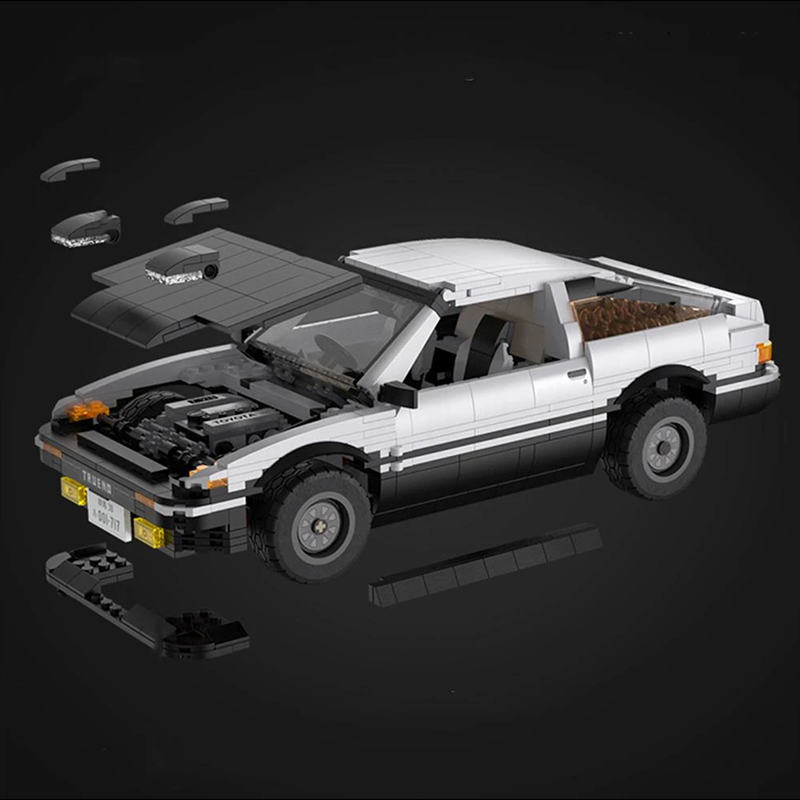 Remote Controlled Initial D AE86 1233pcs mySite