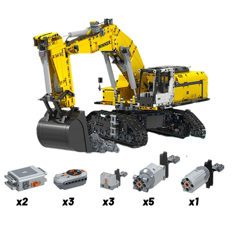 Remote Controlled Excavator 2070pcs mySite