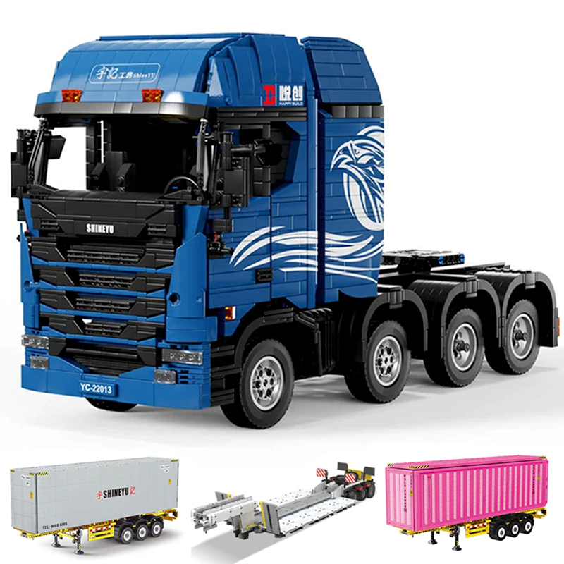 Remote Controlled Truck with Trailer 4458pcs mySite