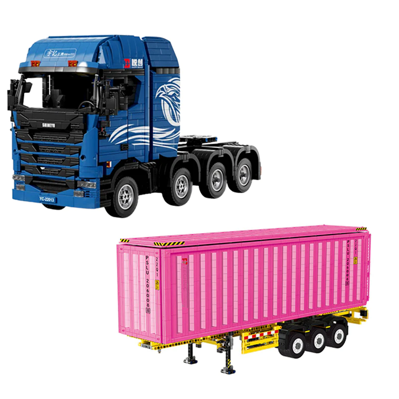 Remote Controlled Truck with Trailer 4458pcs mySite