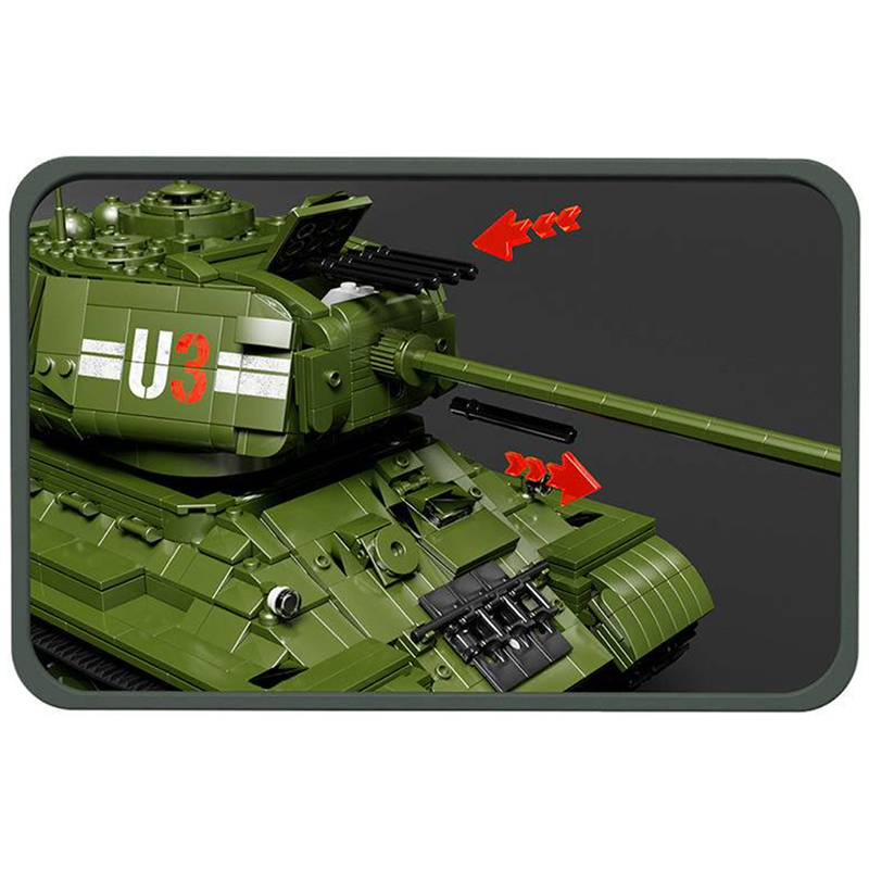 Remote Controlled T34 Tank 2051pcs mySite