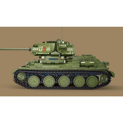 Remote Controlled T34 Tank 2051pcs mySite