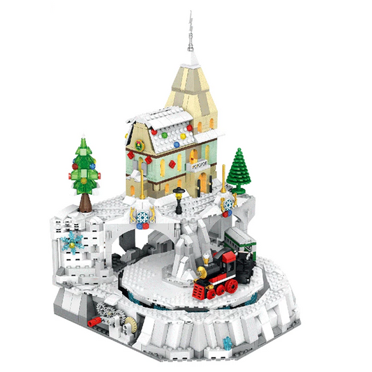 Christmas Train Kinetic Sculpture 1200pcs mySite