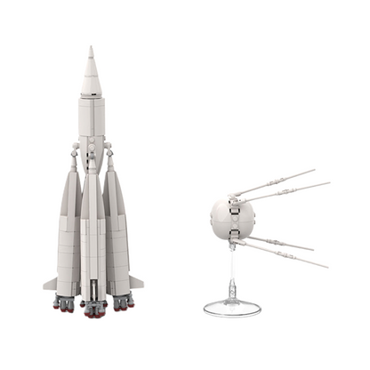 Sputnik 1 & R-7 rocket 8K71PS M1-1PS 541pcs mySite