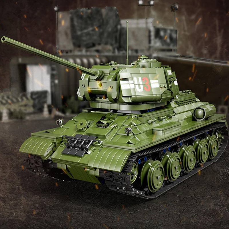 Remote Controlled T34 Tank 2051pcs mySite