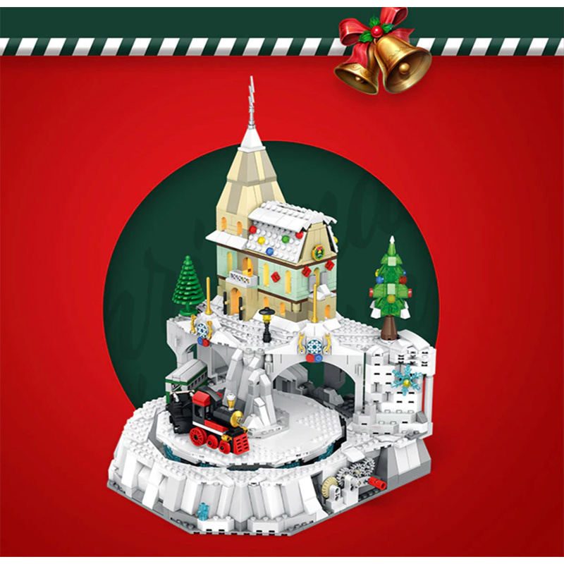 Christmas Train Kinetic Sculpture 1200pcs mySite