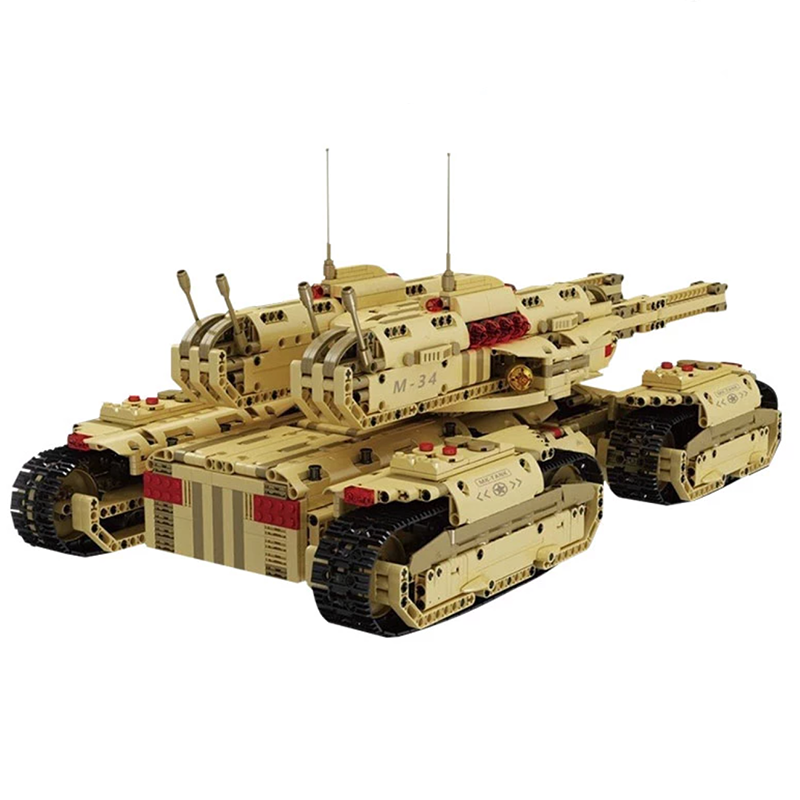 Remote Controlled Army 4 Track Tank 3295pcs mySite