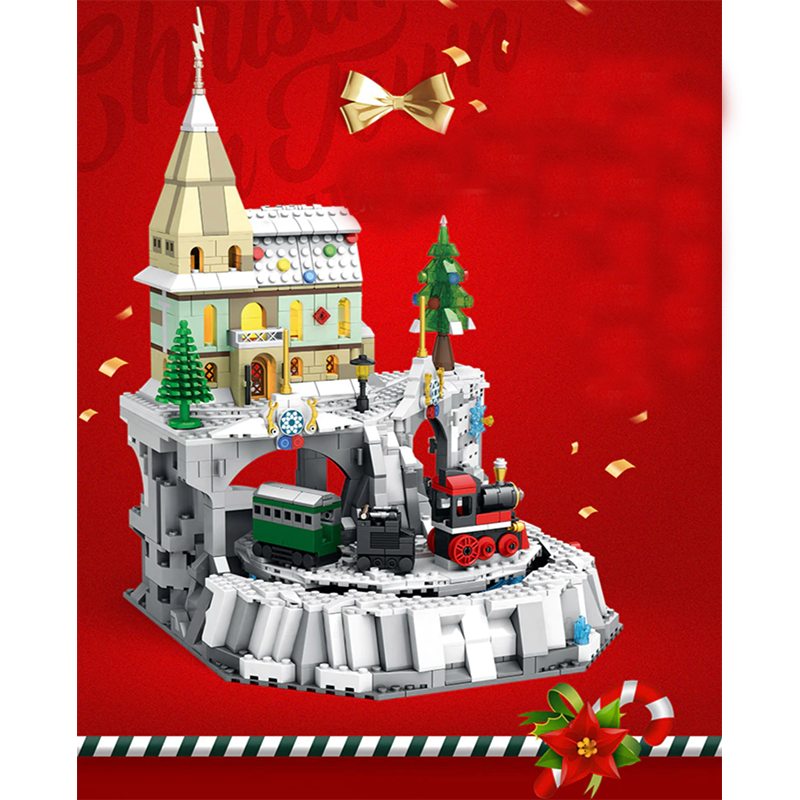 Christmas Train Kinetic Sculpture 1200pcs mySite