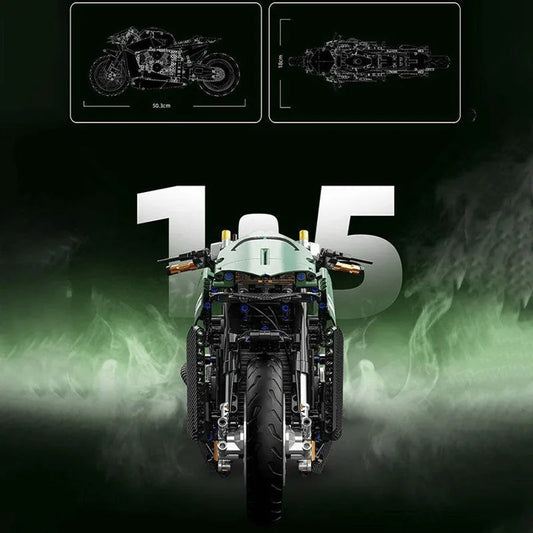 Race Spec Motorcyle 2175pcs - RBrickstem®