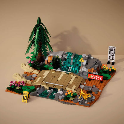 River Jump Rally Scene 1102Pcs