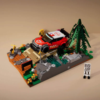 River Jump Rally Scene 1102Pcs