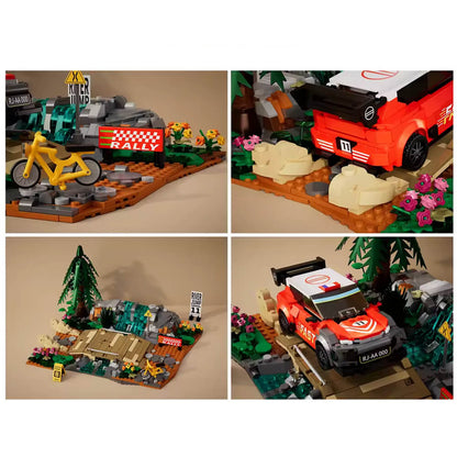 River Jump Rally Scene 1102Pcs